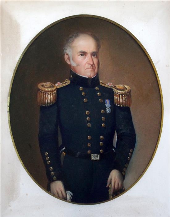 Australian Interest Portrait of James Laidley (1786-1835), Deputy Commissary General of New South Wales,